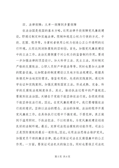 党风廉政建设现代化研究.docx