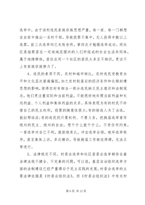 基层群众性选举调研报告.docx