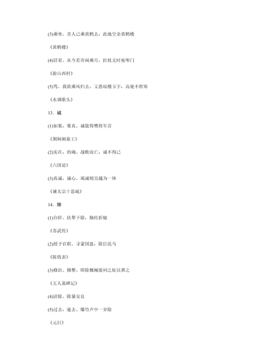 2018年高考文言实词120例.docx