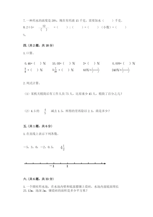 小升初数学综合练习试题精品（名师推荐）.docx