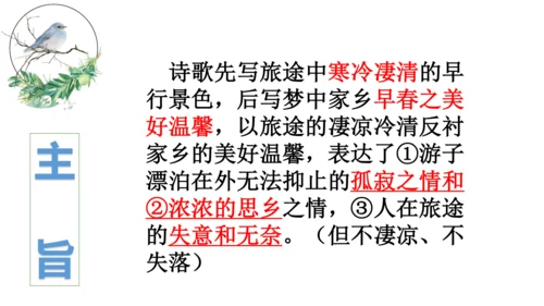 九年级上册第三单元课外古诗词诵读 商山早行 课件(共10张PPT)