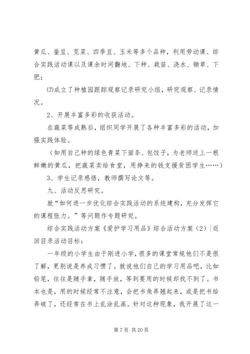 综合活动方案4篇.docx