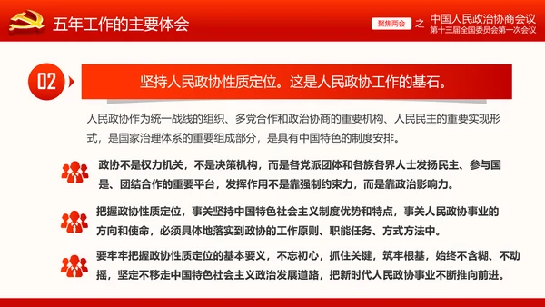 全国两会政协常委会工作报告ppt