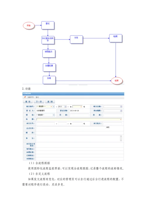 保险行业协会移动办公系统设计方案.docx