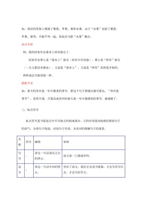2023年小学语文知识点总结.docx