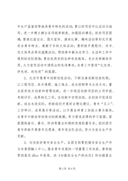 共青团委工作思路.docx