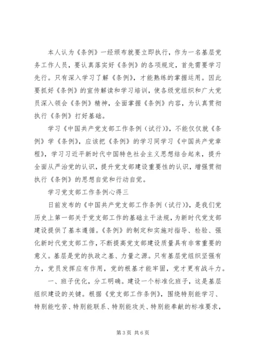 学习党支部工作条例心得10篇(一).docx