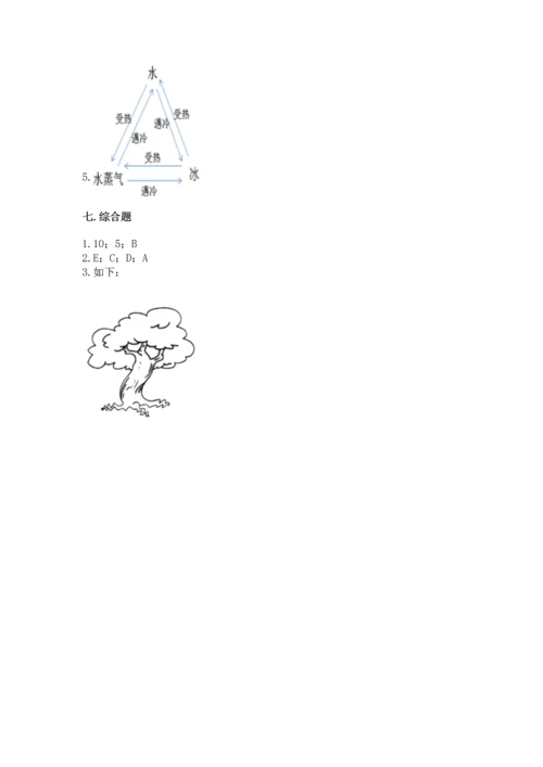 教科版小学一年级上册科学期末测试卷及1套参考答案.docx