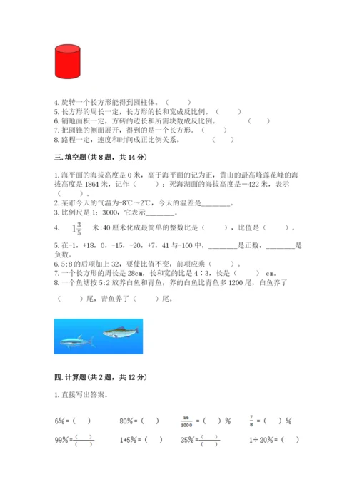 人教版六年级下册数学期末测试卷加下载答案.docx