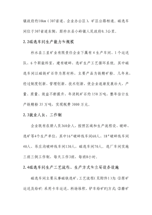 矿业公司安全生产标准化自评报告.docx