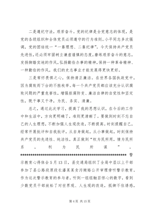 学习反腐倡廉警示教育心得体会 (2).docx