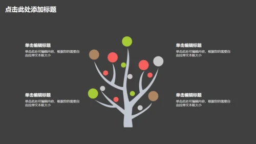 美丽乡村建设汇报扁平化卡通通用PPT模板
