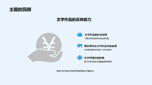 文学与现实的融合