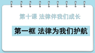 10.1 法律为我们护航课件(共17张PPT)