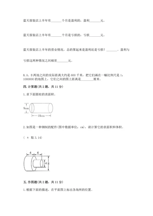 六年级下册数学 期末测试卷及完整答案【夺冠系列】.docx