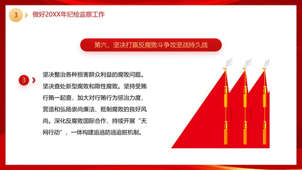 二十届中央纪委二次全会公报党政风党课PPT模板