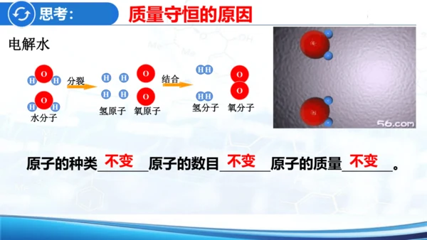 第五单元课题1质量守恒定律课件(共26张PPT内嵌视频)-2024-2025学年九年级化学人教版20