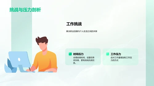 工作生活平衡讲座PPT模板
