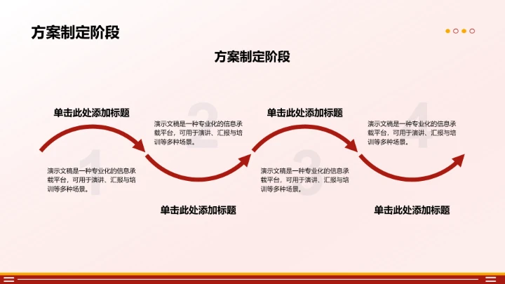 品牌合作流程说明PPT模板