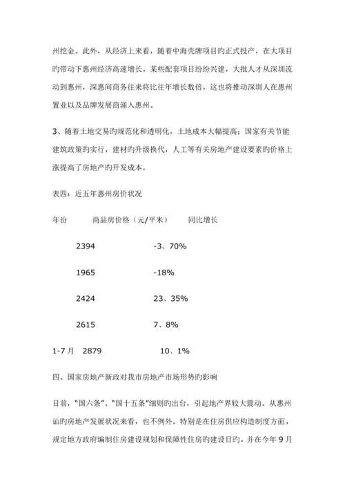 年上半年地房地产市场调研综合报告.docx