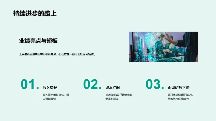 季度财务与工作总结