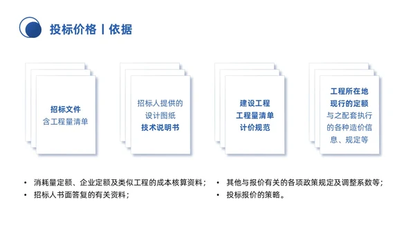 蓝色微粒体商务简约工程招投标与合同管理培训课件PPT招标
