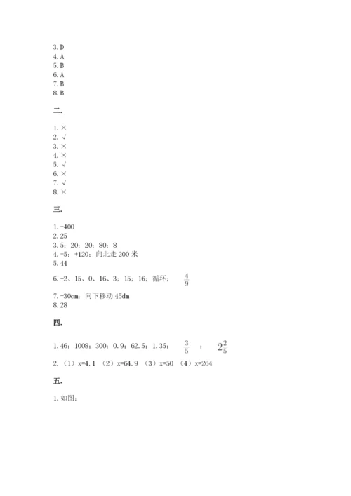 浙教版数学小升初模拟试卷附答案（黄金题型）.docx