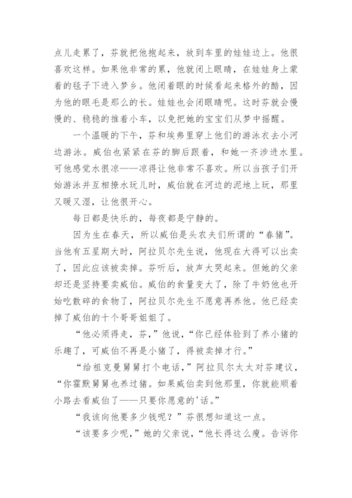 夏洛的网原文.docx