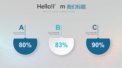 公安科技网络信息软件科技商务动态PPT