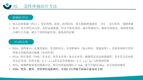 深青色简约实拍风围手术期患者疼痛管理护理培训PPT模板