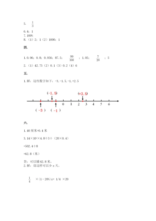 北京海淀区小升初数学试卷精品（网校专用）.docx