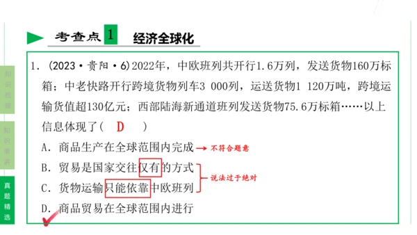 第一单元  我们共同的世界单元复习课件(共50张PPT)2023-2024学年度道德与法治九年级下册