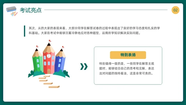 期中质量分析期中考试总结主题班会表彰大会成绩分析课件PPT