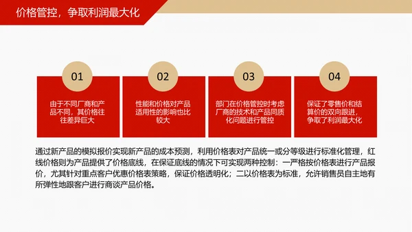 财务分析工作报告通用PPT模板