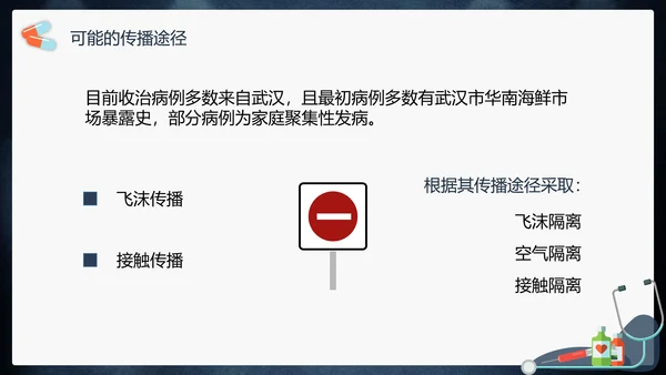 传染性肺部感染病毒防控PPT模板
