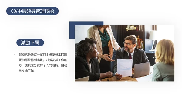 中层管理干部培训PPT模板