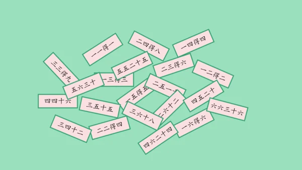 （2023秋新插图）人教版二年级数学上册 4 表内乘法（一）整理和复习（第1课时）（课件）(共45张