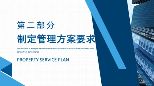 如何编制物业服务方案动态PPT模板