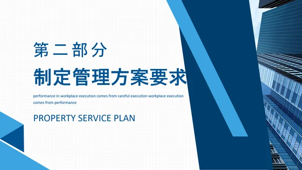 如何编制物业服务方案动态PPT模板