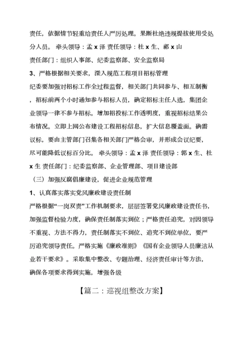 活动专项方案之省委巡视组整改专项方案.docx