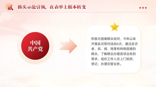 红色党建引领突出“四个抓实”基层党建工作汇报党课ppt课件