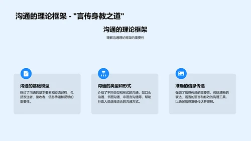 行政沟通技巧提升训练PPT模板