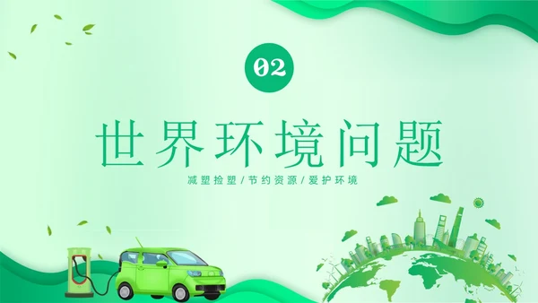 世界环境日保护环境爱护地球卫生环境日PPT课件