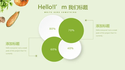 绿色蔬菜营养与健康动态PPT
