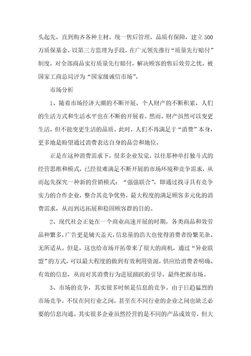 商业项目策划方案精选