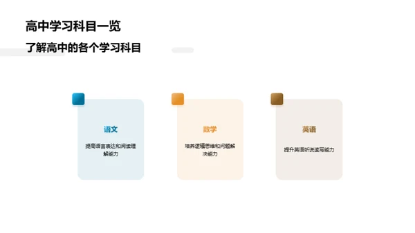 航行高中：生活与学术规划