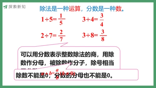 新人教版数学五年级下册4.4  分数与除法(1)课件