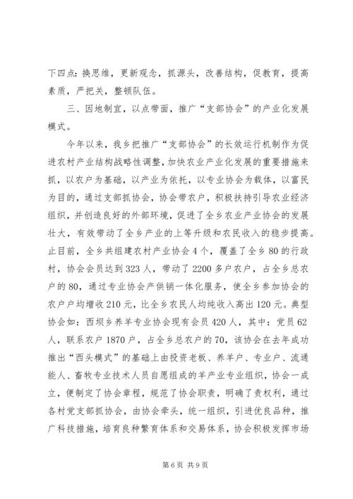 基层组织建设工作情况汇报 (8).docx