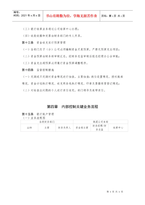 XXXX股份有限公司内部控制制度.docx