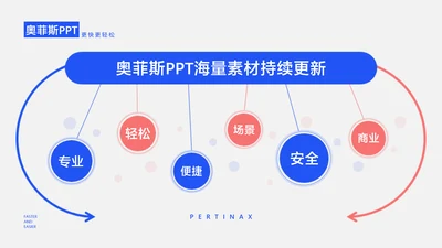 简约风并列关系6项PPT图文页